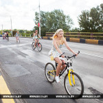 «Велопарад на шпильках» прошёл в Бресте на День города (ФОТО)